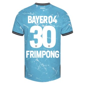 Koszulka Bayer 04 Leverkusen Jeremie Frimpong 30 Trzeci 2023-24 Koszulki Piłkarskie Krótki Rękaw